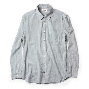 Taylor Stitch California in Midnight Slub Micro Stripe L - 42